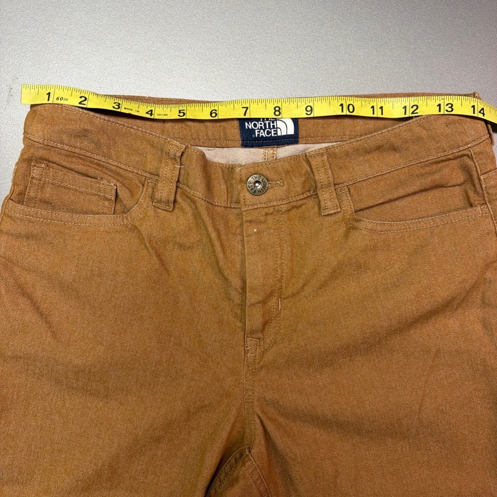 The North Face Womens Brown Straight Leg Hiking Casual y2k Pants Size 6 Regular - Picture 7 of 9